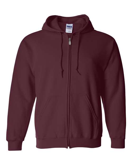 Customized Gildan® Heavy Blend™ Full Zip Hooded Sweatshirt 18600