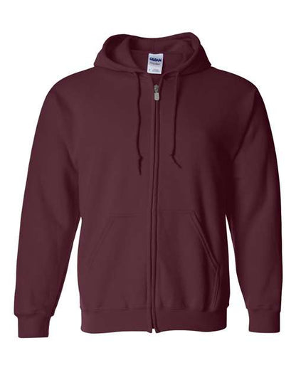 Customized Gildan® Heavy Blend™ Full Zip Hooded Sweatshirt 18600