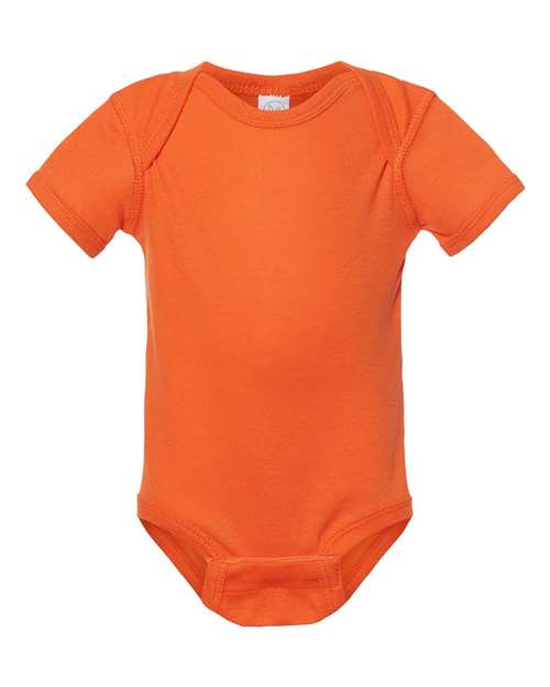 Customized Infant Rabbit Skins Baby Rib Bodysuit 4400