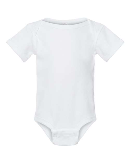 Customized Infant Rabbit Skins Baby Rib Bodysuit 4400