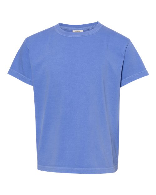Customized Youth Comfort Colors Garment-Dyed Heavyweight T-Shirt 9018
