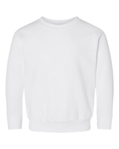 Customized Toddler Rabbit Skins Fleece Crewneck Sweatshirt 3317