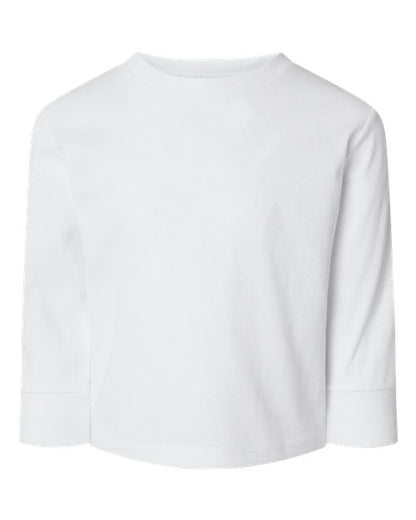 Customized Toddler Rabbit Skins Cotton Jersey Long Sleeve Tee 3311