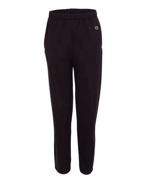 Customized Champion Powerblend® Open-Bottom Sweatpants with Pockets P800