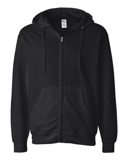 Customized Independent Trading Co. Midweight Full-Zip Hooded Sweatshirt SS4500Z