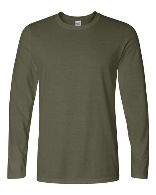 Customized Gildan® Softstyle® Long Sleeve T-Shirt 64400