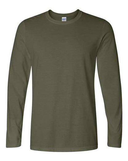 Customized Gildan® Softstyle® Long Sleeve T-Shirt 64400