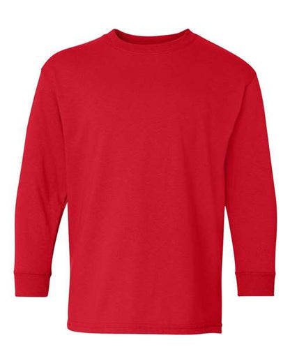 Customized Youth Gildan® Heavy Cotton™ Long Sleeve T-Shirt 5400B