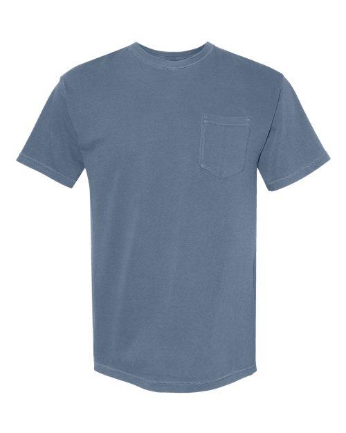 Customized Comfort Colors Garment-Dyed Heavyweight Pocket T-Shirt 6030