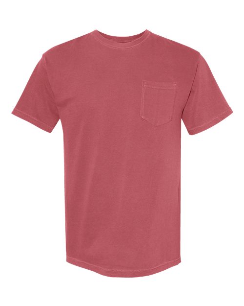 Customized Comfort Colors Garment-Dyed Heavyweight Pocket T-Shirt 6030