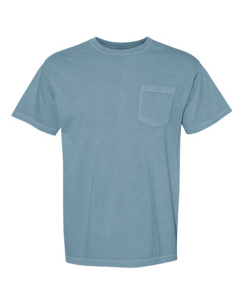 Customized Comfort Colors Garment-Dyed Heavyweight Pocket T-Shirt 6030