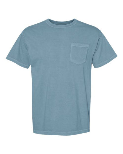 Customized Comfort Colors Garment-Dyed Heavyweight Pocket T-Shirt 6030
