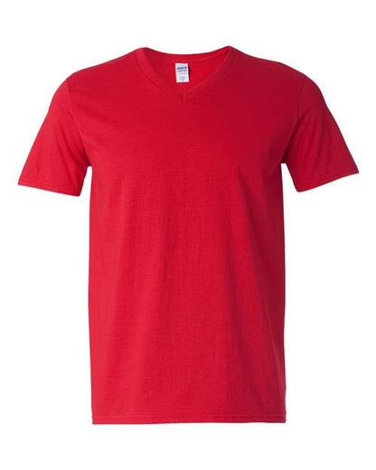Customized Gildan® Softstyle® V-Neck T-Shirt 64V00