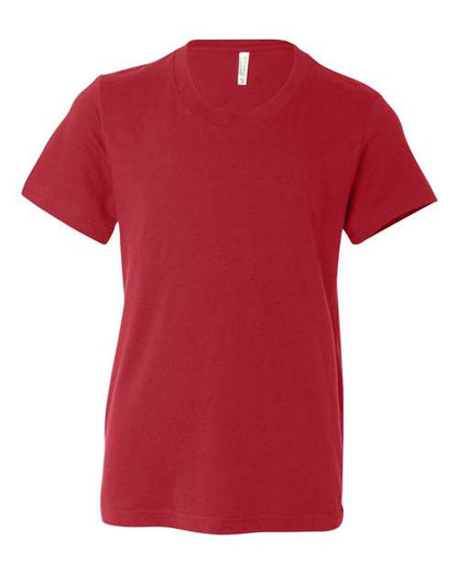 Customized Youth BELLA + CANVAS Jersey Tee 3001Y