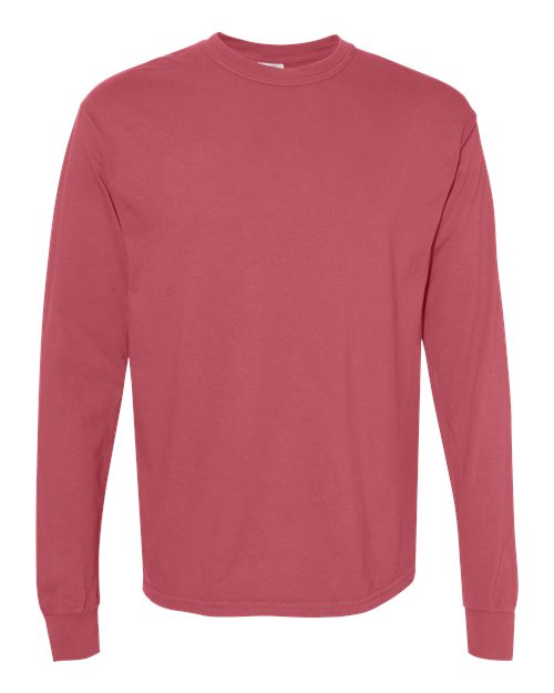 Customized Comfort Colors® Garment-Dyed Heavyweight Long Sleeve T-Shirt 6014