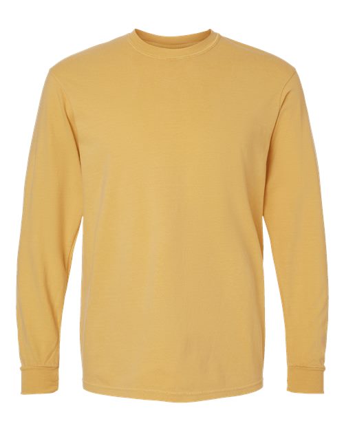 Customized Comfort Colors® Garment-Dyed Heavyweight Long Sleeve T-Shirt 6014