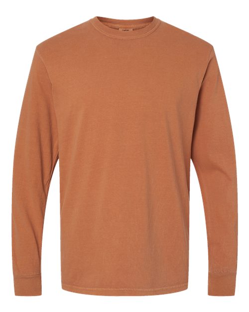 Customized Comfort Colors® Garment-Dyed Heavyweight Long Sleeve T-Shirt 6014