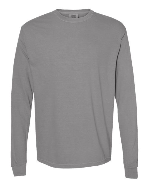 Customized Comfort Colors® Garment-Dyed Heavyweight Long Sleeve T-Shirt 6014