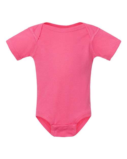 Customized Infant Rabbit Skins Baby Rib Bodysuit 4400