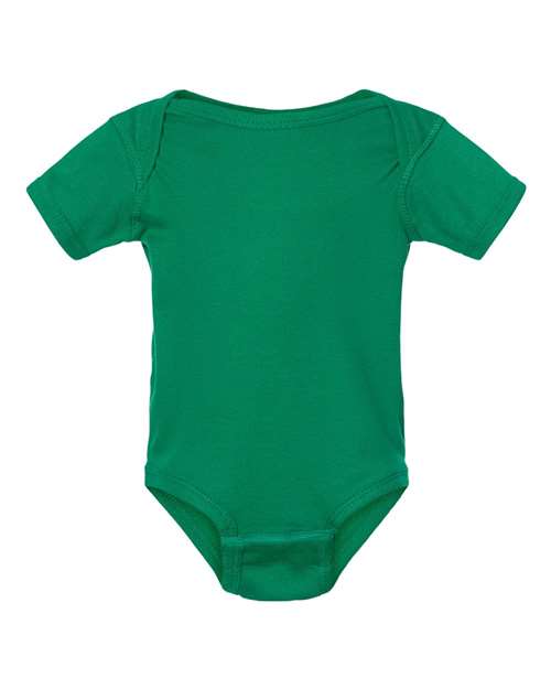 Customized Infant Rabbit Skins Baby Rib Bodysuit 4400