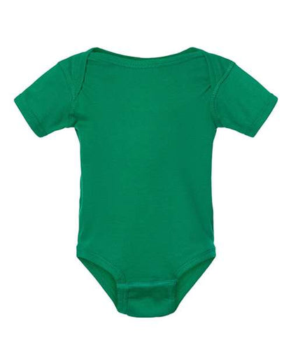 Customized Infant Rabbit Skins Baby Rib Bodysuit 4400