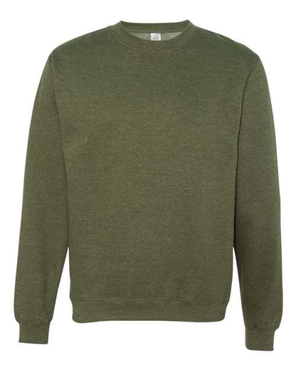 Customized Independent Trading Co. Midweight Crewneck Sweatshirt SS3000