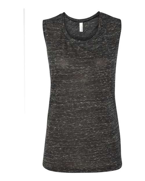 Customized Ladies BELLA + CANVAS Flowy Scoop Muscle Tank 8803