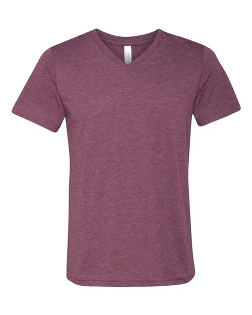 Customized BELLA + CANVAS Triblend V-Neck Tee 3415
