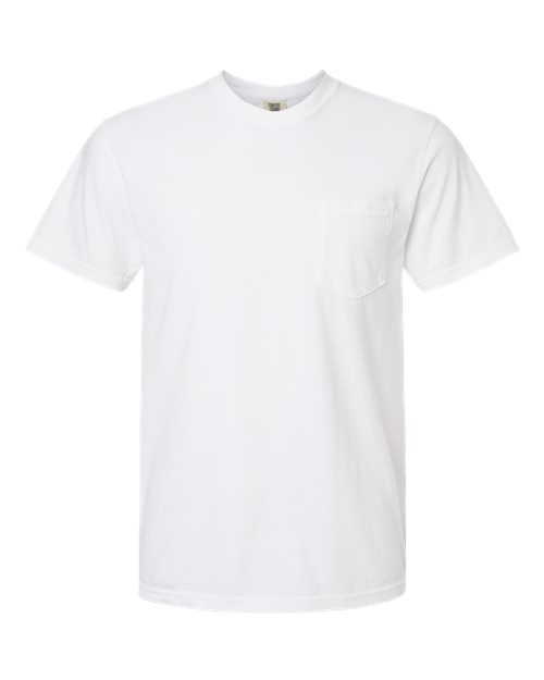 Customized Comfort Colors Garment-Dyed Heavyweight Pocket T-Shirt 6030