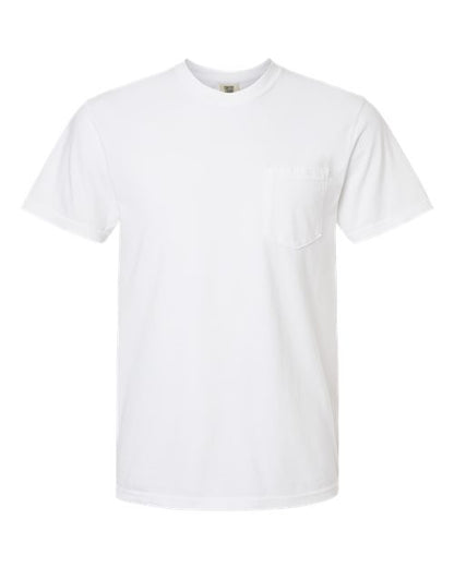 Customized Comfort Colors Garment-Dyed Heavyweight Pocket T-Shirt 6030