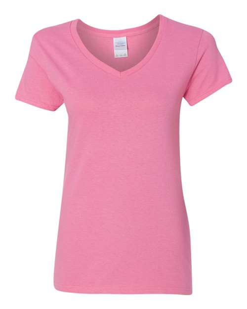 Customized Ladies Gildan® Heavy Cotton™ V-Neck T-Shirt 5V000L