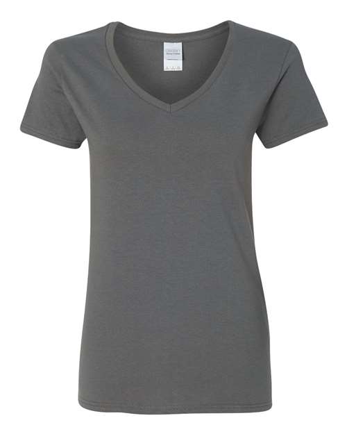 Customized Ladies Gildan® Heavy Cotton™ V-Neck T-Shirt 5V000L