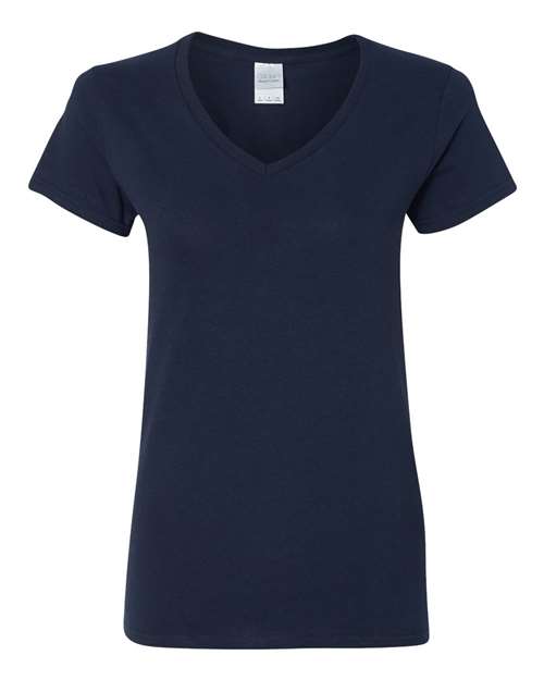 Customized Ladies Gildan® Heavy Cotton™ V-Neck T-Shirt 5V000L