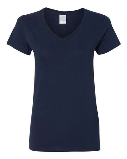 Customized Ladies Gildan® Heavy Cotton™ V-Neck T-Shirt 5V000L