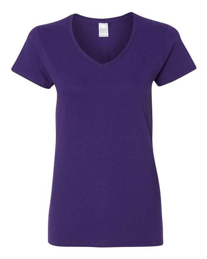 Customized Ladies Gildan® Heavy Cotton™ V-Neck T-Shirt 5V000L