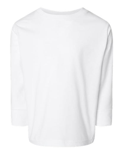 Customized Toddler Rabbit Skins Fine Jersey Long Sleeve Tee 3302