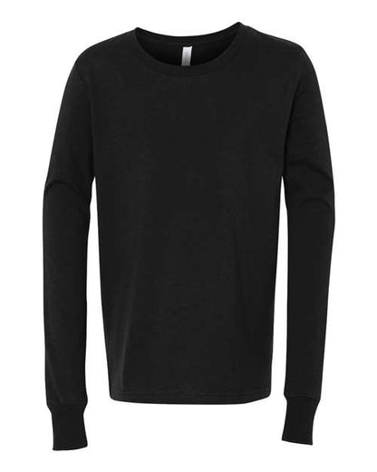 Customized Youth BELLA + CANVAS Jersey Long Sleeve Tee 3501Y