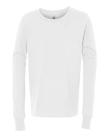 Customized Youth BELLA + CANVAS Jersey Long Sleeve Tee 3501Y