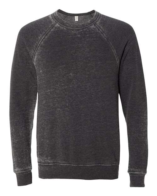 Customized BELLA + CANVAS Sponge Fleece Raglan Crewneck Sweatshirt 3901