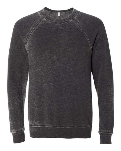Customized BELLA + CANVAS Sponge Fleece Raglan Crewneck Sweatshirt 3901