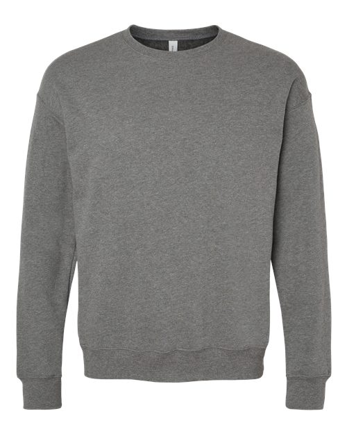 Customized BELLA + CANVAS Sponge Fleece Drop Shoulder Crewneck Sweatshirt 3945