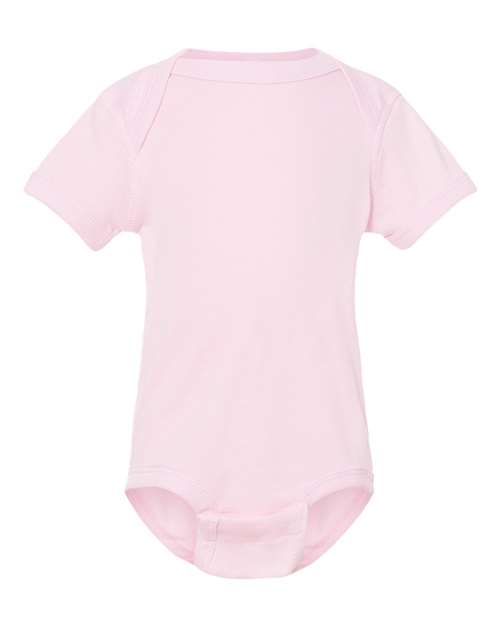 Customized Infant Rabbit Skins Baby Rib Bodysuit 4400