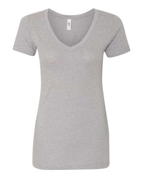 Customized Ladies Next Level Ideal V-Neck T-Shirt 1540
