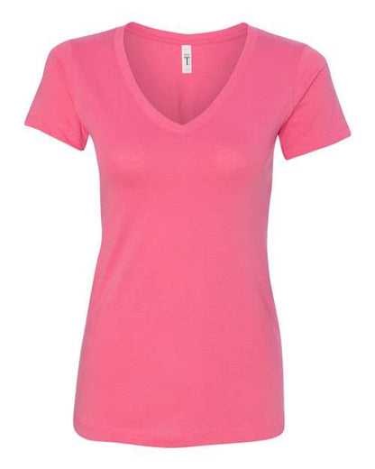 Customized Ladies Next Level Ideal V-Neck T-Shirt 1540