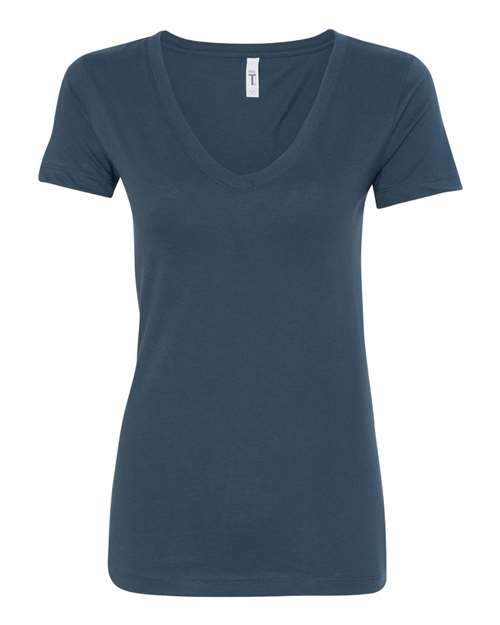 Customized Ladies Next Level Ideal V-Neck T-Shirt 1540