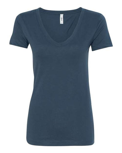 Customized Ladies Next Level Ideal V-Neck T-Shirt 1540