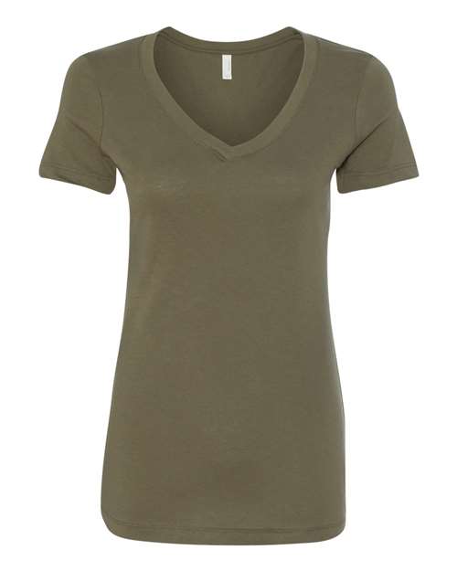 Customized Ladies Next Level Ideal V-Neck T-Shirt 1540
