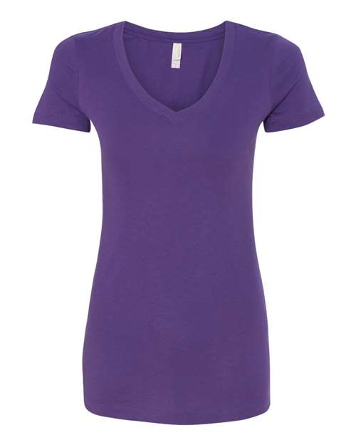 Customized Ladies Next Level Ideal V-Neck T-Shirt 1540