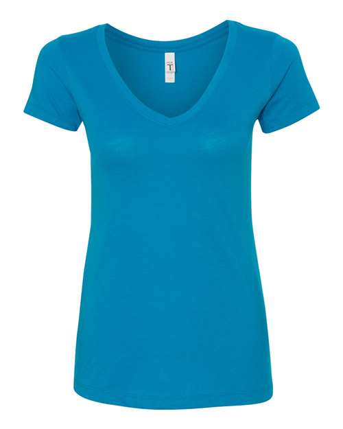 Customized Ladies Next Level Ideal V-Neck T-Shirt 1540