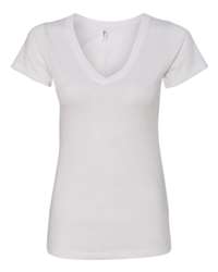 Customized Ladies Next Level Ideal V-Neck T-Shirt 1540